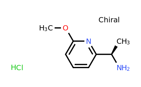 CAS 1391361-38-8 | (R)-1-(6-Methoxypyridin-2-yl)ethanamine hydrochloride