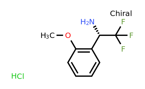 CAS 1391397-32-2 | (S)-2,2,2-Trifluoro-1-(2-methoxyphenyl)ethanamine hydrochloride