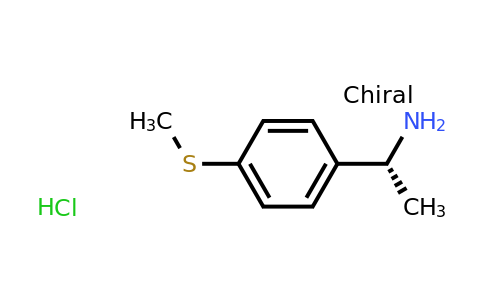 CAS 1391401-54-9 | (R)-1-(4-(Methylthio)phenyl)ethanamine hydrochloride