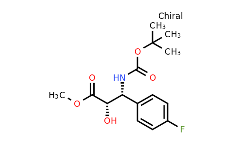 CAS 1391420-25-9 | (2S,3R)-Methyl 3-(tert-butoxycarbonylamino)-3-(4-fluorophenyl)-2-hydroxypropanoate