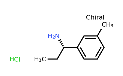 CAS 1391431-44-9 | (S)-1-(m-Tolyl)propan-1-amine hydrochloride