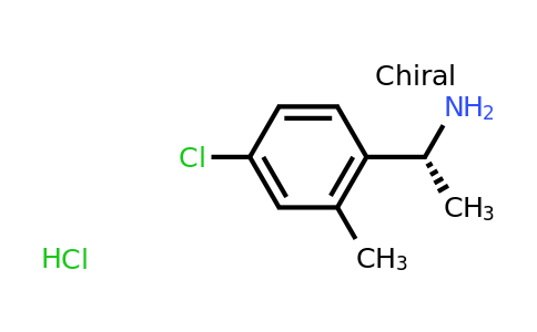 CAS 1391435-45-2 | (R)-1-(4-Chloro-2-methylphenyl)ethanamine hydrochloride