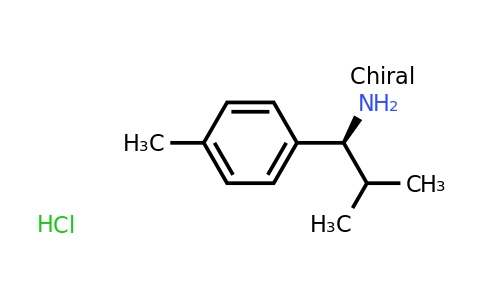 CAS 1391437-15-2 | (S)-2-Methyl-1-(p-tolyl)propan-1-amine hydrochloride