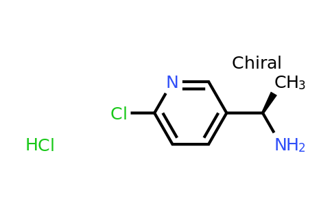 CAS 1391444-87-3 | (R)-1-(6-Chloropyridin-3-yl)ethanamine hydrochloride