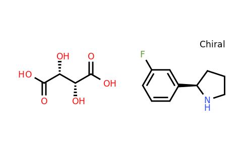 CAS 1391463-17-4 | (R)-2-(3-Fluorophenyl)pyrrolidine L-Tartrate