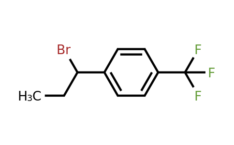 CAS 139148-44-0 | 1-(1-Bromopropyl)-4-(trifluoromethyl)benzene