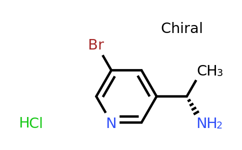 CAS 1391497-54-3 | (S)-1-(5-Bromopyridin-3-yl)ethanamine hydrochloride