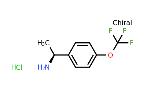 CAS 1391540-47-8 | (S)-1-(4-(Trifluoromethoxy)phenyl)ethanamine hydrochloride