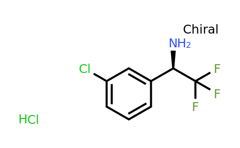 CAS 1391561-94-6 | (R)-2,2,2-Trifluoro-1-(3-chloro-phenyl)-ethylamine hydrochloride