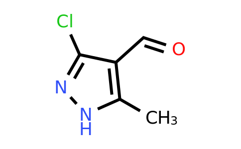 CAS 139157-40-7 | 3-chloro-5-methyl-1H-pyrazole-4-carbaldehyde