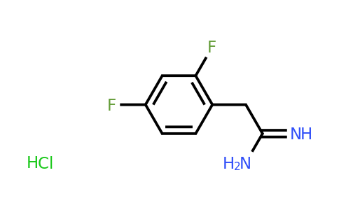 CAS 139161-55-0 | 2-(2,4-difluorophenyl)ethanimidamide hydrochloride