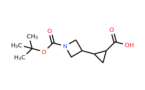 CAS 1391732-39-0 | 2-(1-(tert-Butoxycarbonyl)azetidin-3-yl)cyclopropanecarboxylic acid