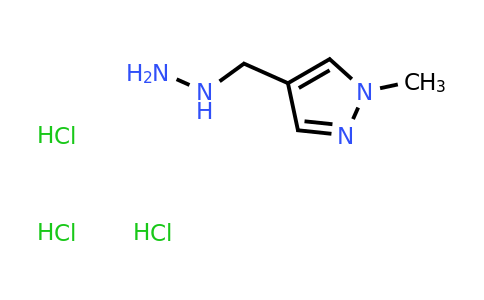 CAS 1391733-00-8 | 4-(Hydrazinylmethyl)-1-methyl-1H-pyrazole trihydrochloride