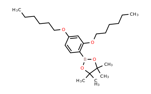 CAS 1391734-70-5 | 2-(2,4-Bis(hexyloxy)phenyl)-4,4,5,5-tetramethyl-1,3,2-dioxaborolane