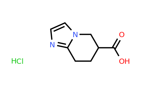 CAS 139183-99-6 | 5H,6H,7H,8H-imidazo[1,2-a]pyridine-6-carboxylic acid hydrochloride