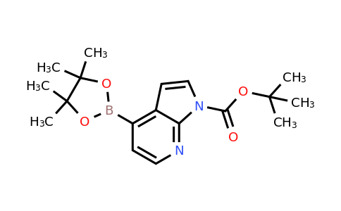 CAS 1391926-50-3 | tert-butyl 4-(tetramethyl-1,3,2-dioxaborolan-2-yl)-1H-pyrrolo[2,3-b]pyridine-1-carboxylate