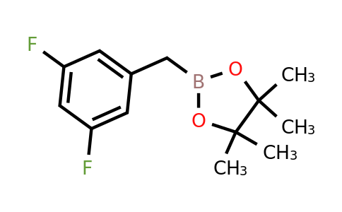 CAS 1392150-21-8 | 2-[(3,5-Difluorophenyl)methyl]-4,4,5,5-tetramethyl-1,3,2-dioxaborolane
