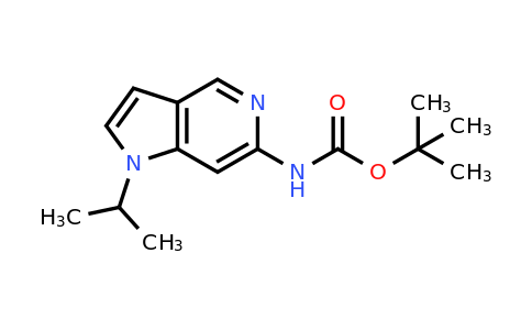 CAS 1392212-79-1 | tert-Butyl (1-isopropyl-1H-pyrrolo[3,2-c]pyridin-6-yl)carbamate