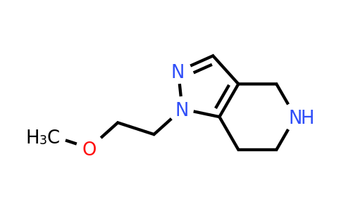 CAS 1392273-22-1 | 1-(2-Methoxyethyl)-1H,4H,5H,6H,7H-pyrazolo[4,3-c]pyridine
