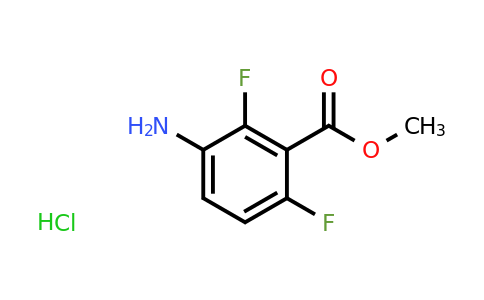 CAS 1392273-41-4 | Methyl 3-amino-2,6-difluorobenzoate hydrochloride