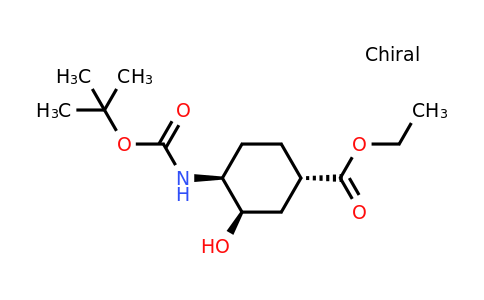CAS 1392745-27-5 | ethyl (1S,3R,4S)-4-{[(tert-butoxy)carbonyl]amino}-3-hydroxycyclohexane-1-carboxylate