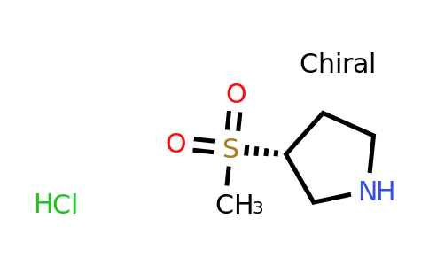 CAS 1392745-31-1 | (R)-3-(Methylsulfonyl)pyrrolidine hydrochloride
