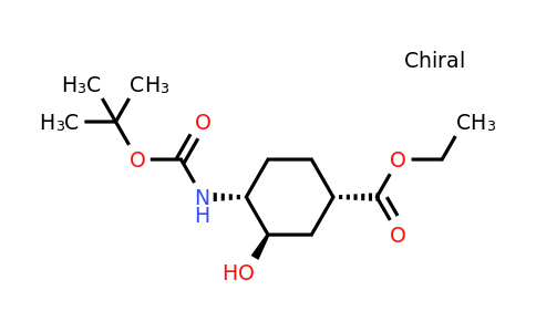CAS 1392745-47-9 | ethyl (1S,3R,4R)-4-{[(tert-butoxy)carbonyl]amino}-3-hydroxycyclohexane-1-carboxylate