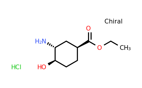 CAS 1392745-67-3 | ethyl (1S,3R,4R)-3-amino-4-hydroxycyclohexane-1-carboxylate hydrochloride