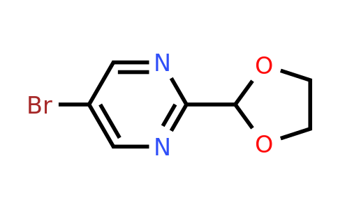 CAS 1392803-06-3 | 5-bromo-2-(1,3-dioxolan-2-yl)pyrimidine