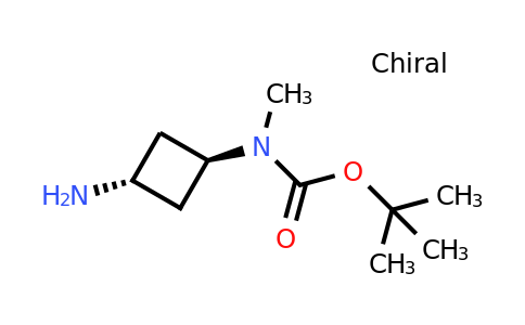 CAS 1392803-14-3 | tert-butyl N-methyl-N-[trans-3-aminocyclobutyl]carbamate
