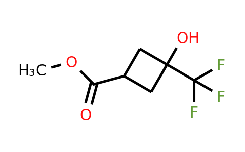 CAS 1392803-31-4 | methyl 3-hydroxy-3-(trifluoromethyl)cyclobutane-1-carboxylate