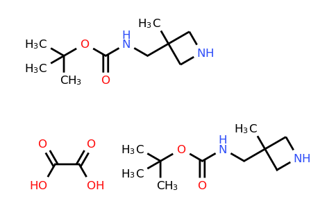 CAS 1392803-42-7 | tert-butyl n-[(3-methylazetidin-3-yl)methyl]carbamate hemioxalate
