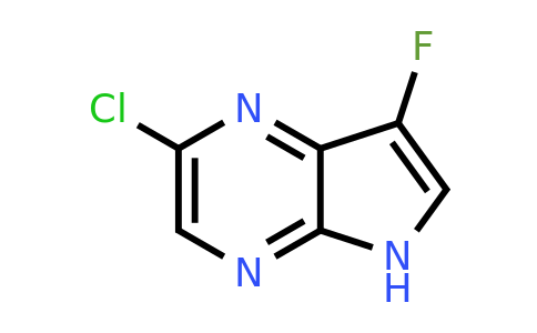 CAS 1392803-74-5 | 2-Chloro-7-fluoro-5H-pyrrolo[2,3-B]pyrazine