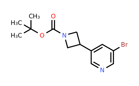 CAS 1392803-79-0 | 3-(5-Bromo-pyridin-3-YL)-azetidine-1-carboxylic acid tert-butyl ester