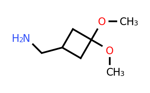 CAS 1392803-86-9 | (3,3-dimethoxycyclobutyl)methanamine