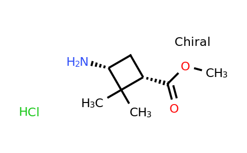 CAS 1392804-16-8 | cis-methyl 3-amino-2,2-dimethylcyclobutanecarboxylate hydrochloride