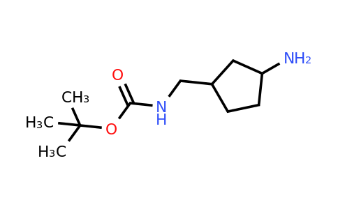 CAS 1392804-45-3 | tert-butyl N-[(3-aminocyclopentyl)methyl]carbamate