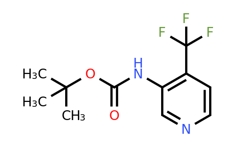 CAS 1392804-92-0 | tert-butyl N-[4-(trifluoromethyl)pyridin-3-yl]carbamate