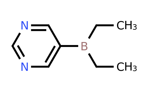 CAS 139298-13-8 | 5-(Diethylboryl)pyrimidine