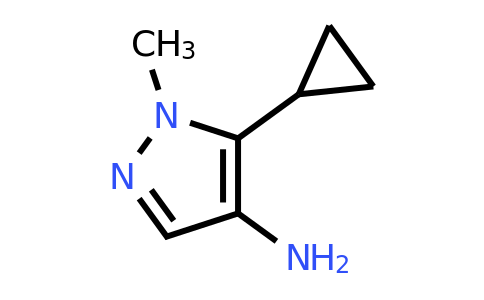 CAS 1393100-83-8 | 5-cyclopropyl-1-methyl-1H-pyrazol-4-amine