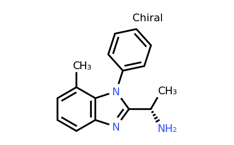 CAS 1393175-93-3 | (S)-1-(7-methyl-1-phenyl-1H-benzo[d]imidazol-2-yl)ethan-1-amine