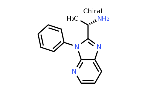 CAS 1393176-14-1 | (S)-1-(3-Phenyl-3H-imidazo[4,5-b]pyridin-2-yl)ethanamine