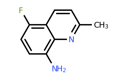 CAS 1393179-68-4 | 5-Fluoro-2-methylquinolin-8-amine