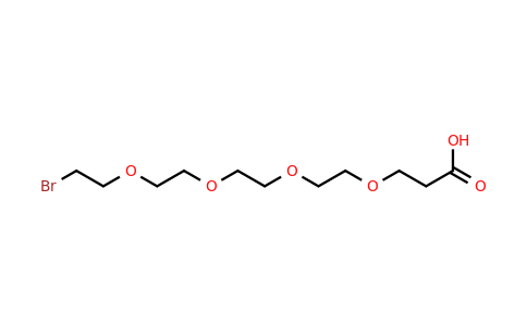 CAS 1393330-38-5 | 1-Bromo-3,6,9,12-tetraoxapentadecan-15-oic acid