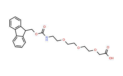 CAS 139338-72-0 | 1-(9H-fluoren-9-yl)-3-oxo-2,7,10,13-tetraoxa-4-azapentadecan-15-oic acid