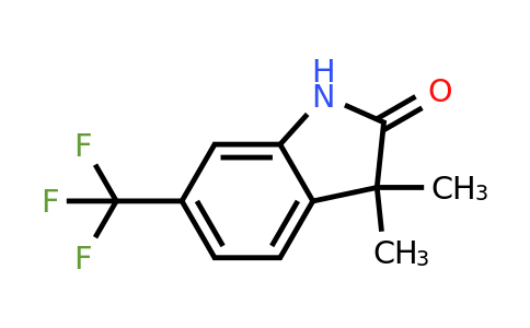 3,3-Dimethyl-6-(trifluoromethyl)-2-indolinone