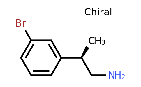CAS 1393524-08-7 | (2R)-2-(3-Bromophenyl)propan-1-amine