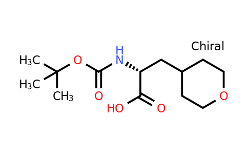 (2R)-2-{[(tert-butoxy)carbonyl]amino}-3-(oxan-4-yl)propanoic acid