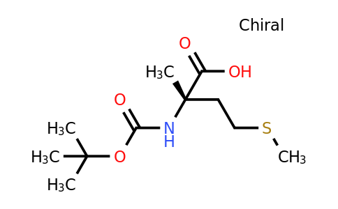 CAS 1393524-22-5 | (2S)-2-[(Tert-butoxycarbonyl)amino]-2-methyl-4-(methylthio)butanoic acid