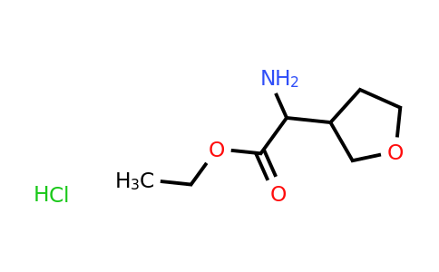 CAS 1393529-84-4 | Ethyl 2-amino-2-(oxolan-3-YL)acetate hydrochloride